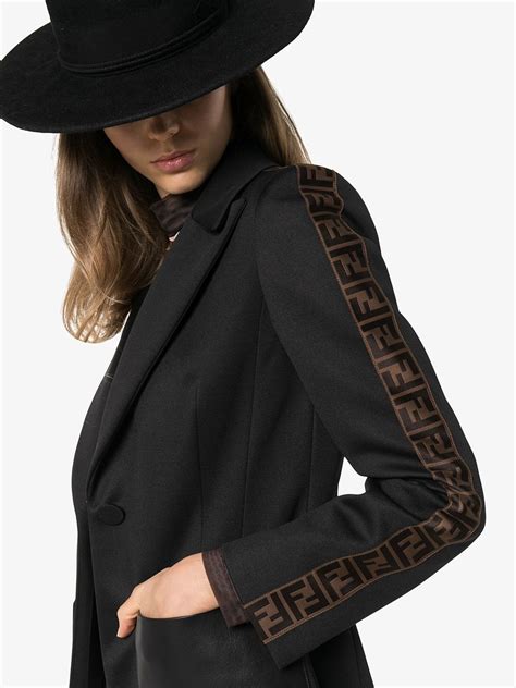 womens fendi blazer|fendi suspenders.